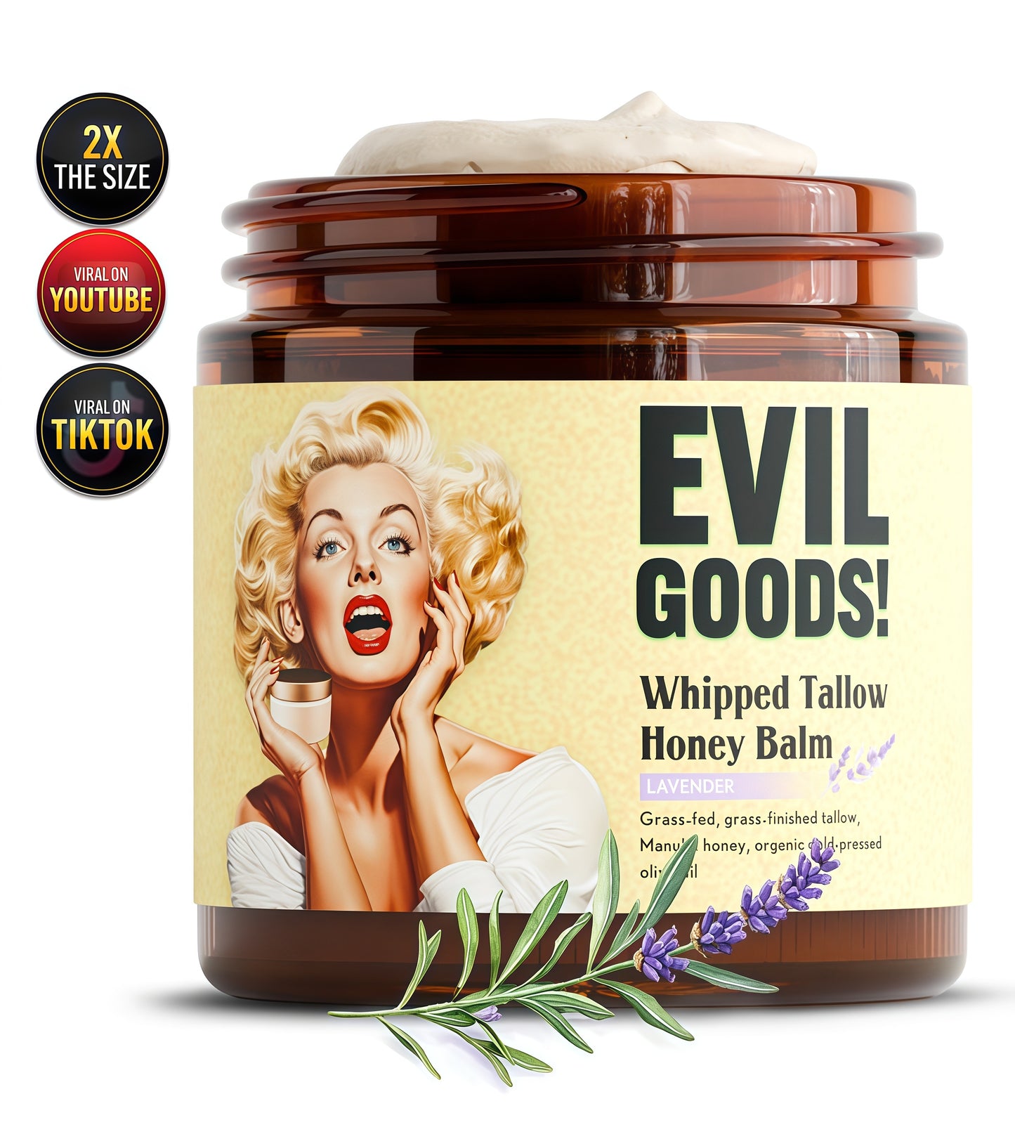 EVIL GOODS! Youthful Glow Tallow Balm